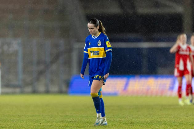 Google Pixel Frauen Bundesliga FC Carl Zeiss Jena vs FC Bayern München Jena 11 02 2026 Rieke Tietz 17 FC Carl Zeiss Jena Google Pixel Frauen Bundesliga FC Carl Zeiss Jena vs FC Bayern München ad hoc arena im Ernst Abbe Sportfeld 11 02 2026 DFB REGULATIONS PROHIBIT ANY USE OF PHOTOGRAPHS AS IMAGE SEQUENCES AND OR QUASI VIDEO Copyright: xBEAUTIFULxSPORTS Duehringx