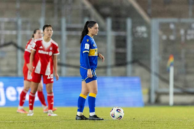 Google Pixel Frauen Bundesliga FC Carl Zeiss Jena vs FC Bayern München Jena 11 02 2026 Olivia Alcaide 9 FC Carl Zeiss Jena Google Pixel Frauen Bundesliga FC Carl Zeiss Jena vs FC Bayern München ad hoc arena im Ernst Abbe Sportfeld 11 02 2026 DFB REGULATIONS PROHIBIT ANY USE OF PHOTOGRAPHS AS IMAGE SEQUENCES AND OR QUASI VIDEO Copyright: xBEAUTIFULxSPORTS Duehringx