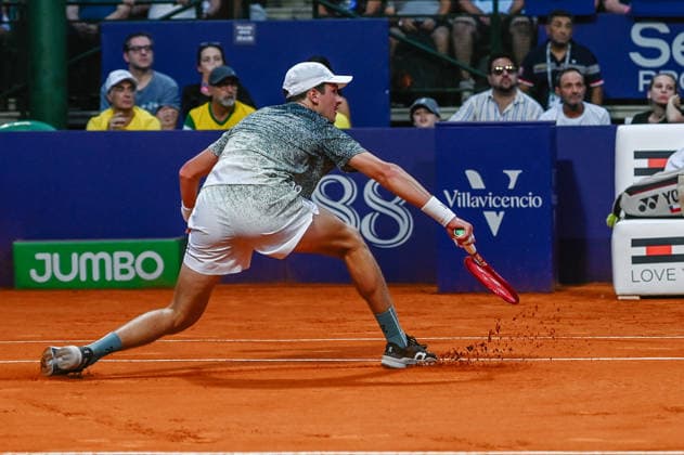 ATP, Tennis Herren Argentina Open 2026 BUENOS AIRES, AR - 11.02.2026: ATP ARGENTINA OPEN 2026 - Buenos Aires, Argentina. February 11, 2026 . Joao Fonseca (BRA) in action during the Round of 16 match at the Argentina Open 2026. (Photo: Lucas Mangi Fotoarena) x2882505x  LucasxMangi