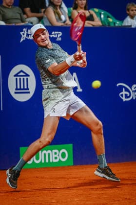 ATP, Tennis Herren Argentina Open 2026 BUENOS AIRES, AR - 11.02.2026: ATP ARGENTINA OPEN 2026 - Buenos Aires, Argentina. February 11, 2026 . Joao Fonseca (BRA) in action during the Round of 16 match at the Argentina Open 2026. (Photo: Lucas Mangi Fotoarena) x2882509x  LucasxMangi