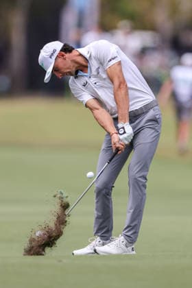 LIV GOLF ADELAIDE, Joaquin Niemann of Torque GC during Round 1 of the LIV Golf Adelaide at The Grange Golf Club in Adelaide, Thursday, February 12, 2026. ( NO ARCHIVING, EDITORIAL USE ONLY ADELAIDE SOUTH AUSTRALIA AUSTRALIA  Copyright: xMATTxTURNERx 20260212160740507410