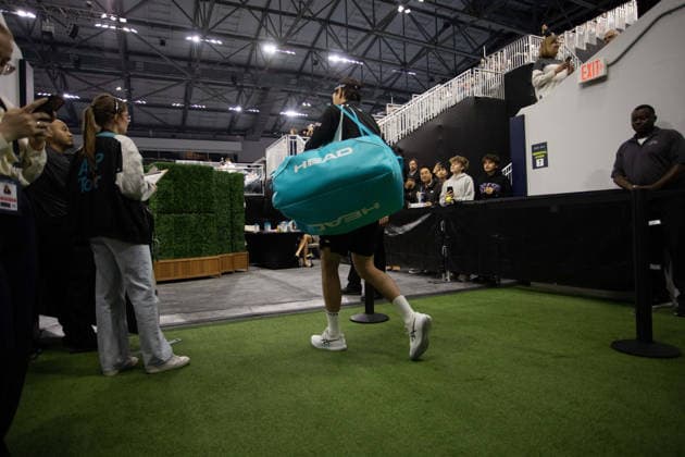 February 11, 2026, Frisco, Texas, USA: TAYLOR FRITZ (USA) walks out of the tunnel before a menÃ¢â‚¬â ¢s singles match at 2026 Nexo Dallas Open at The Ford Center at The Star in Frisco, Texas. Taylor Fritz defeated Brandon Nakishima, 6:3, 6:4. Frisco USA - ZUMAh193 20260211_zsp_h193_121 Copyright: xDanielxMcGregor-Huyerx