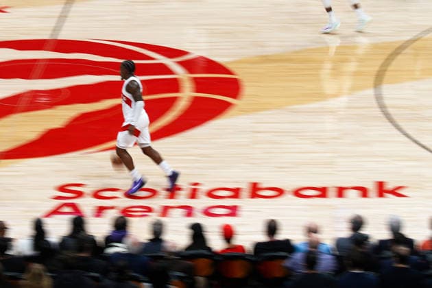 Detroit Pistons v Toronto Raptors TORONTO, CANADA - FEBRUARY 11 : Jamal Shead (23) of Toronto Raptors in action during the NBA, Basketball Herren, USA basketball game between Detroit Pistons and Toronto Raptors at the Scotiabank Arena on February 11, 2026 in Toronto, Ontario, Canada. Mert Alper Dervis Anadolu Ontario Canada. Editorial use only. Please get in touch for any other usage.  Copyright: x2026xAnadoluxMertxAlperxDervisx
