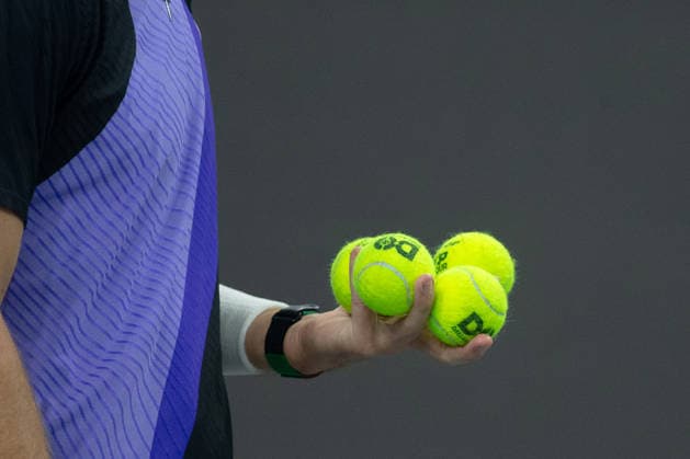 February 11, 2026, Frisco, Texas, USA: SEBASTIAN KORDA (USA) prepares to serve during a menÃ¢â‚¬â ¢s singles match at 2026 Nexo Dallas Open at The Ford Center at The Star in Frisco, Texas. Sebastian Korda defeated Frances Tiafoe 7:5, 6:1 Frisco USA - ZUMAh193 20260211_zsp_h193_158 Copyright: xDanielxMcGregor-Huyerx