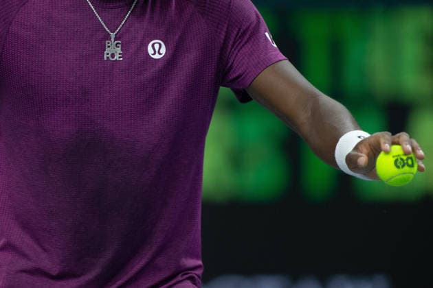 February 11, 2026, Frisco, Texas, USA: FRANCIS TIAFOE (USA) prepares to serve during a menÃ¢â‚¬â ¢s singles match at 2026 Nexo Dallas Open at The Ford Center at The Star in Frisco, Texas. Sebastian Korda defeated Frances Tiafoe 7:5, 6:1 Frisco USA - ZUMAh193 20260211_zsp_h193_169 Copyright: xDanielxMcGregor-Huyerx
