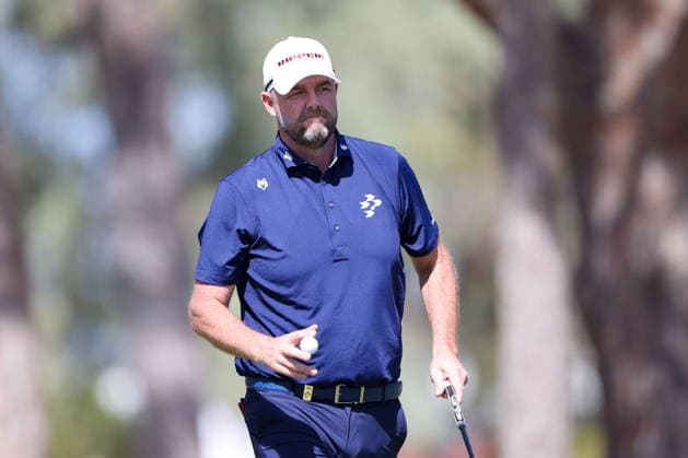 LIV GOLF ADELAIDE, Marc Leishman of Ripper GC during Round 1 of the LIV Golf Adelaide at The Grange Golf Club in Adelaide, Thursday, February 12, 2026. ( NO ARCHIVING, EDITORIAL USE ONLY ADELAIDE SOUTH AUSTRALIA AUSTRALIA  Copyright: xMATTxTURNERx 20260212115447497983