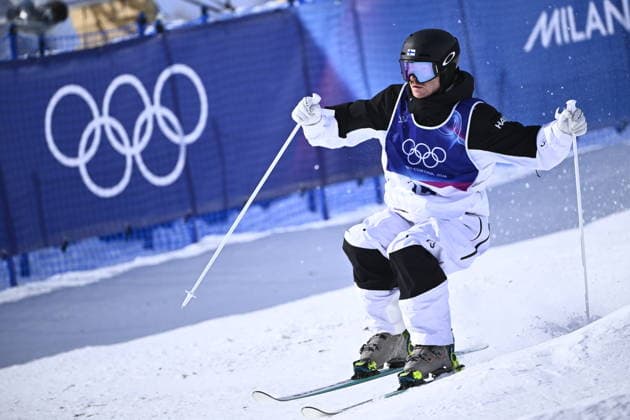 LIVIGNO, ITALY 20260212 Finland s Severi Vierelä tests before the men s mogul qualification during the Winter Olympics in Livigno, Italy. *** The image is included in the SPORTS PACKAGE. For others PAYMENT IMAGE *** LIVIGNO ITALY x10080x *** LIVIGNO, ITALY 20260212 Finland s Severi Vierelä tests before the men s mogul qualification during the Winter Olympics in Livigno, Italy The image is included in the SPORTS PACKAGE For others PAYMENT IMAGE LIVIGNO ITALY x10080x  Copyright: xFredrikxSandberg TTx 2026 OLYMPIC SKIING QUALIFICATIONS