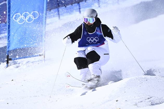 LIVIGNO, ITALY 20260212 Finland s Severi Vierela during the men s moguls qualification at the Winter Olympics in Livigno, Italy. *** The image is included in the SPORTS PACKAGE. For others PAYMENT IMAGE *** LIVIGNO ITALY x10080x *** LIVIGNO, ITALY 20260212 Finland s Severi Vierela during the men s moguls qualification at the Winter Olympics in Livigno, Italy The image is included in the SPORTS PACKAGE For others PAYMENT IMAGE LIVIGNO ITALY x10080x  Copyright: xFredrikxSandberg TTx 2026 OLYMPIC SKIING QUALIFICATIONS