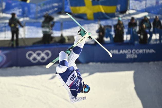 LIVIGNO, ITALY 20260212 Sweden s Rasmus Stegfeldt during the men s moguls qualification at the Winter Olympics in Livigno, Italy. *** The image is included in the SPORTS PACKAGE. For others PAYMENT IMAGE *** LIVIGNO ITALY x10080x *** LIVIGNO, ITALY 20260212 Sweden s Rasmus Stegfeldt during the men s moguls qualification at the Winter Olympics in Livigno, Italy The image is included in the SPORTS PACKAGE For others PAYMENT IMAGE LIVIGNO ITALY x10080x  Copyright: xFredrikxSandberg TTx 2026 OLYMPIC SKIING QUALIFICATIONS