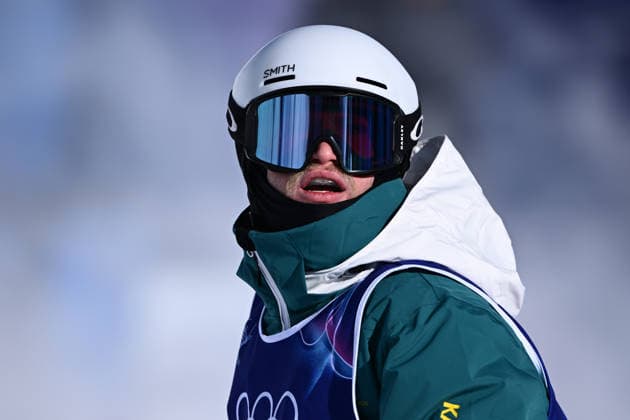 2026 WINTER Olympic Games, Olympische Spiele, Olympia, OS Jackson Harvey of Australia following his run during the Freestyle Skiing Men s Moguls qualification at Livigno Snow Park on day 7 of the 2026 Milano Cortina Winter Olympic Games in Italy, Thursday, February 12, 2026. ( NO ARCHIVING, EDITORIAL USE ONLY MILANO LOMBARDY ITALY  Copyright: xDANxHIMBRECHTSx 20260212163514373357