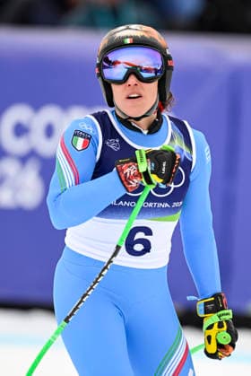 OLYMPICS - Winter Olympic Games, Olympische Spiele, Olympia, OS Milano Cortina 2026 CORTINA D AMPEZZO,ITALY,12.FEB.26 - OLYMPICS, ALPINE SKIING - Winter Olympic Games Milano Cortina 2026, Super G, women. Image shows Federica Brignone (ITA).  GEPAxpictures xAlexanderxSolc