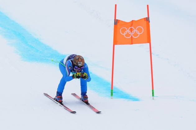 Italy s Federica Brignone during an alpine ski, women s super-G race, at the 2026 Winter Olympics, in Cortina d Ampezzo, Italy, Thursday, Feb. 12, 2026 (Photo Spada LaPresse)  Copyright: xSpada LaPressex