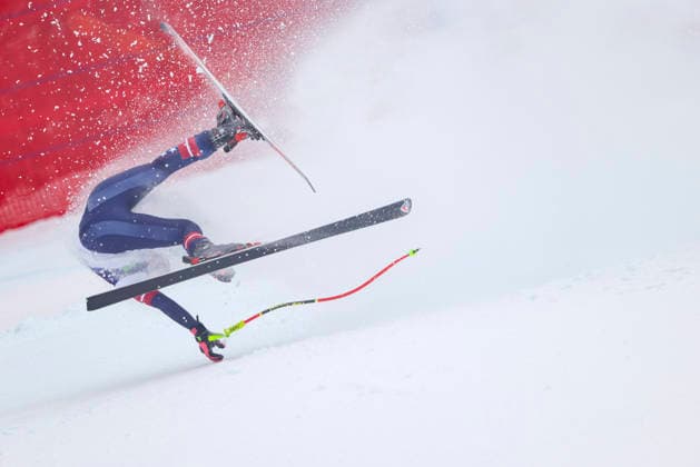 OLYMPICS - Winter Olympic Games, Olympische Spiele, Olympia, OS Milano Cortina 2026 CORTINA D AMPEZZO,ITALY,12.FEB.26 - OLYMPICS, ALPINE SKIING - Winter Olympic Games Milano Cortina 2026, Super G, women. Image shows Mary Bocock (USA).  GEPAxpictures xMaticxKlansek