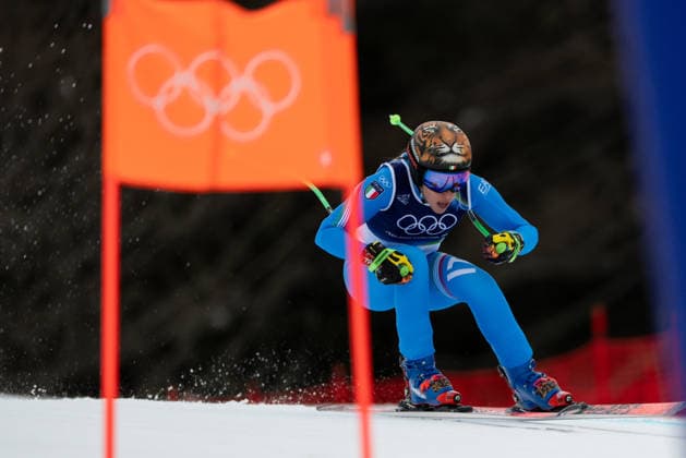 Alpine Skiing - Milano Cortina 2026 Winter Olympics: Day 6 Federica Brignone during Milano Cortina 2026 Winter Olympics Women™s Super-G in Tofane Alpine Skiing Centre Cortina D Ampezzo on February 12, 2026 Cortina D Ampezzo Italy  Copyright: xFotoxOlimpikx originalFilename:jastrzebowski-alpinesk260212_npuXD.jpg