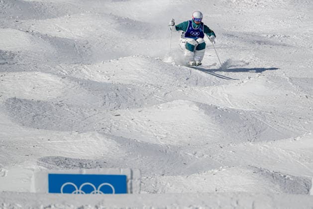 XXV Winter Olympic Games, Olympische Spiele, Olympia, OS in Livigno, Italy, on February 12, 2026. Freestyle Skiing Men s Moguls,Qualification. Cooper Woods from Australia. (CTKxPhoto DavidxTanecek) CTKPhotoP2026021205212  CTKPhotoP2026021205212