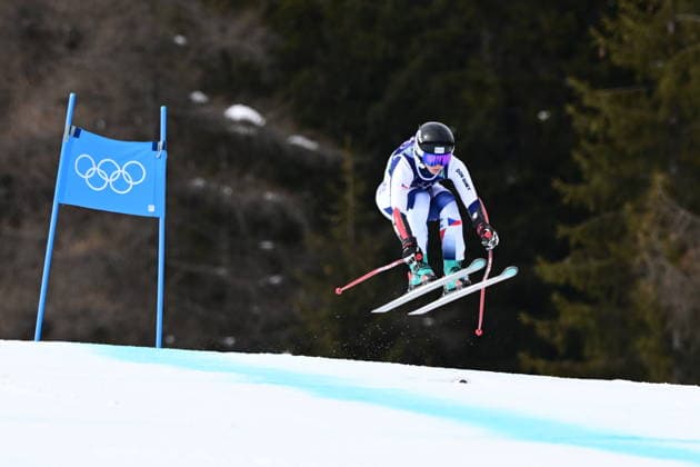 XXV Winter Olympic Games, Olympische Spiele, Olympia, OS in Cortina d Ampezzo, Italy, on February 12, 2026. Alpine Skiing Women s Super-G. Barbora Novakova from Czech Republic. (CTKxPhoto OndrejxDeml) CTKPhotoP2026021205165  CTKPhotoP2026021205165