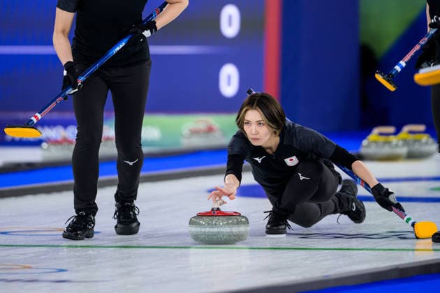 260212 Sayaka Yoshimura of Japan competes in a women s round robin curling match between Japan and Sweden during day 6 of the 2026 Winter Olympics on February 12, 2026 in Cortina. Photo: Joel Marklund BILDBYRAN kod JM JE0118 bbeng curling Olympic Games, Olympische Spiele, Olympia, OS olympics winter olympics os ol olympiska spel vinter-os olympiske leker milano cortina 2026 milan cortina 2026 milano cortina 2026 olympic games milano cortina 2026 winter olympic games milano cortina-os milano cortina-ol vinter-ol dam Sverige *** 260212 Sayaka Yoshimura of Japan competes in a women s round robin curling match between Japan and Sweden during day 6 of the 2026 Winter Olympics on February 12, 2026 in Cortina Photo Joel Marklund BILDBYRAN kod JM JE0118 bbeng curling olympic games olympics winter olympics os ol olympiska spel vinter os olympiske leker milano cortina 2026 milan cortina 2026 milano cortina 2026 olympic games milano cortina 2026 winter olympic games milano cortina os milano cortina ol vinter ol dam Sverige  Copyright: JOELxMARKLUND BB260212JM064