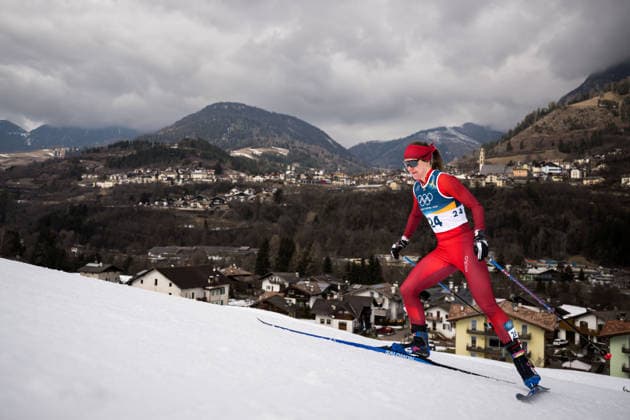 260212 Nadine Faehndrich of Switzerland competes in the women s 10km free technique individual start cross-country skiing race during day 6 of the 2026 Winter Olympics on February 12, 2026 in Val di Fiemme. Photo: Maxim Thore BILDBYRAN kod MT MT0975 skidor cross-country skiing langrenn Olympic Games, Olympische Spiele, Olympia, OS olympics winter olympics os ol olympiska spel vinter-os olympiske leker milano cortina 2026 milan cortina 2026 milano cortina 2026 olympic games milano cortina 2026 winter olympic games milano cortina-os milano cortina-ol vinter-ol 6 bbeng individuell start 10 km *** 260212 Nadine Faehndrich of Switzerland competes in the women s 10km free technique individual start cross country skiing race during day 6 of the 2026 Winter Olympics on February 12, 2026 in Val di Fiemme Photo Maxim Thore BILDBYRAN kod MT MT0975 skidor cross country skiing langrenn olympic games olympics winter olympics os ol olympiska spel vinter os olympiske leker milano cortina 2026 milan cortina 2026 milano cortina 2026 olympic games milano cortina 2026 winter olympic games milano cortina os milano cortina ol vinter ol 6 bbeng individuell start 10 km  Copyright: MAXIMxTHORE BB260212MT014