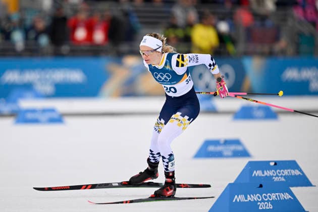 VAL DI FIEMME, ITALY 20260212 Emma Ribom in the women s 10 km freestyle during the Winter Olympics in Val di Fiemme, Italy. *** The image is included in the SPORTS PACKAGE. For others PAYMENT IMAGE *** VAL DI FIEMME ITALY x10430x *** VAL DI FIEMME, ITALY 20260212 Emma Ribom in the women s 10 km freestyle during the Winter Olympics in Val di Fiemme, Italy The image is included in the SPORTS PACKAGE For others PAYMENT IMAGE VAL DI FIEMME ITALY x10430x  Copyright: xChristinexOlsson TTx 2026 OLYMPICS SKIING 10 KM FREESTYLE WOMEN