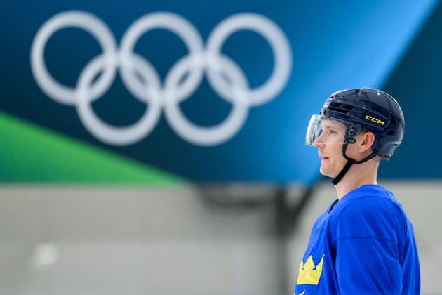 260212 Gustav Forsling of Sweden at an Ice hockey, Eishockey practice session during day 6 of the 2026 Winter Olympics on February 12, 2026 in Milan. Photo: Carl Sandin BILDBYRAN kod CS CS0873 ishockey ice hockey Olympic Games, Olympische Spiele, Olympia, OS olympics winter olympics os ol olympiska spel vinter-os olympiske leker milano cortina 2026 milan cortina 2026 milano cortina 2026 olympic games milano cortina 2026 winter olympic games milano cortina-os milano cortina-ol vinter-ol 6 bbeng sverige sweden *** 260212 Gustav Forsling of Sweden at an ice hockey practice session during day 6 of the 2026 Winter Olympics on February 12, 2026 in Milan Photo Carl Sandin BILDBYRAN code CS CS0873 ice hockey ice hockey olympic games olympics winter olympics os ol olympiska spel vinter os olympiske leker milano cortina 2026 milan cortina 2026 milano cortina 2026 olympic games milano cortina 2026 winter olympic games milano cortina os milano cortina ol vinter ol 6 bbeng sverige sweden  Copyright: CARLxSANDIN BB260212CS044