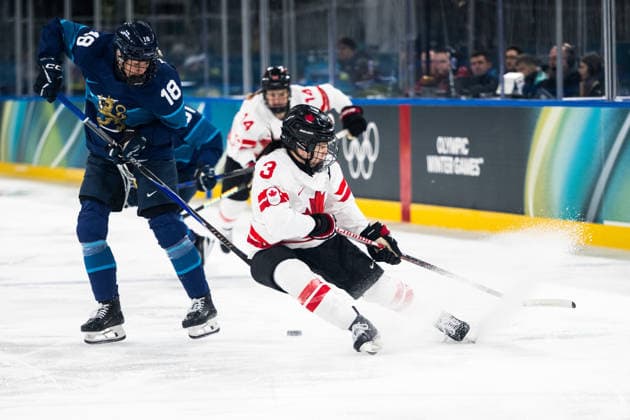 260212 Jenniina Nylund of Finland and Jocelyne Larocque of Canada in the women s Ice hockey, Eishockey game between Finland and Canada during day 6 of the 2026 Winter Olympics on February 12, 2026 in Milan. Photo: Emma Wallskog BILDBYRAN kod EW EW0630 ishockey ice hockey Olympic Games, Olympische Spiele, Olympia, OS olympics winter olympics os ol olympiska spel vinter-os olympiske leker milano cortina 2026 milan cortina 2026 milano cortina 2026 olympic games milano cortina 2026 winter olympic games milano cortina-os milano cortina-ol vinter-ol 6 bbeng dam kanada canada finland *** 260212 Jenniina Nylund of Finland and Jocelyne Larocque of Canada in the women s ice hockey game between Finland and Canada during day 6 of the 2026 Winter Olympics on February 12, 2026 in Milan Photo Emma Wallskog BILDBYRAN kod EW EW0630 ishockey ice hockey olympic games olympics winter olympics os ol olympiska spel vinter os olympiske leker milano cortina 2026 milan cortina 2026 milano cortina 2026 olympic games milano cortina 2026 winter olympic games milano cortina os milano cortina ol vinter ol 6 bbeng dam kanada canada finland  Copyright: EMMAxWALLSKOG BB260212EW046