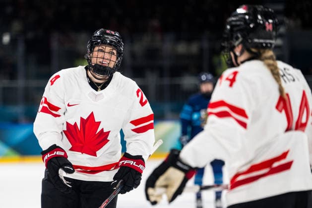 260212 Natalie Spooner of Canada in the women s Ice hockey, Eishockey game between Finland and Canada during day 6 of the 2026 Winter Olympics on February 12, 2026 in Milan. Photo: Emma Wallskog BILDBYRAN kod EW EW0630 ishockey ice hockey Olympic Games, Olympische Spiele, Olympia, OS olympics winter olympics os ol olympiska spel vinter-os olympiske leker milano cortina 2026 milan cortina 2026 milano cortina 2026 olympic games milano cortina 2026 winter olympic games milano cortina-os milano cortina-ol vinter-ol 6 bbeng dam kanada canada finland *** 260212 Natalie Spooner of Canada in the women s ice hockey game between Finland and Canada during day 6 of the 2026 Winter Olympics on February 12, 2026 in Milan Photo Emma Wallskog BILDBYRAN kod EW EW0630 ishockey ice hockey olympic games olympics winter olympics os ol olympiska spel vinter os olympiske leker milano cortina 2026 milan cortina 2026 milano cortina 2026 olympic games milano cortina 2026 winter olympic games milano cortina os milano cortina ol vinter ol 6 bbeng dam kanada canada finland  Copyright: EMMAxWALLSKOG BB260212EW053