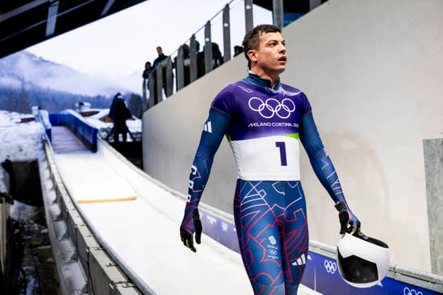 260212 Matt Weston of Great Britain competes in men™s skeleton round 1 during day 6 of the 2026 Winter Olympics on February 12, 2026 in Cortina. Photo: Jon Olav Nesvold BILDBYRAN COP 217 JE0120 skeleton Olympic Games, Olympische Spiele, Olympia, OS olympics winter olympics os ol olympiska spel vinter-os olympiske leker milano cortina 2026 milan cortina 2026 milano cortina 2026 olympic games milano cortina 2026 winter olympic games milano cortina-os milano cortina-ol vinter-ol 6 bbeng *** 260212 Matt Weston of Great Britain competes in men™s skeleton round 1 during day 6 of the 2026 Winter Olympics on February 12, 2026 in Cortina Photo Jon Olav Nesvold BILDBYRAN COP 217 JE0120 skeleton olympic games olympics winter olympics os ol olympiska spel vinter os olympiske leker milano cortina 2026 milan cortina 2026 milano cortina 2026 olympic games milano cortina 2026 winter olympic games milano cortina os milano cortina ol vinter ol 6 bbeng  Copyright: JONxOLAVxNESVOLD BB260212JE040