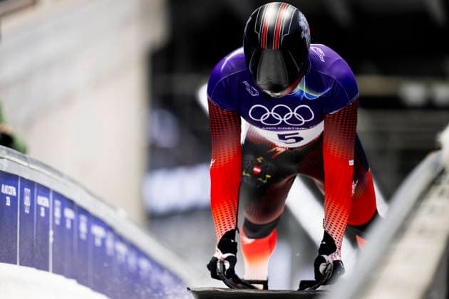 260212 Samuel Maier of Austria competes in men™s skeleton round 1 during day 6 of the 2026 Winter Olympics on February 12, 2026 in Cortina. Photo: Jon Olav Nesvold BILDBYRAN COP 217 JE0120 skeleton Olympic Games, Olympische Spiele, Olympia, OS olympics winter olympics os ol olympiska spel vinter-os olympiske leker milano cortina 2026 milan cortina 2026 milano cortina 2026 olympic games milano cortina 2026 winter olympic games milano cortina-os milano cortina-ol vinter-ol 6 bbeng *** 260212 Samuel Maier of Austria competes in men™s skeleton round 1 during day 6 of the 2026 Winter Olympics on February 12, 2026 in Cortina Photo Jon Olav Nesvold BILDBYRAN COP 217 JE0120 skeleton olympic games olympics winter olympics os ol olympiska spel vinter os olympiske leker milano cortina 2026 milan cortina 2026 milano cortina 2026 olympic games milano cortina 2026 winter olympic games milano cortina os milano cortina ol vinter ol 6 bbeng  Copyright: JONxOLAVxNESVOLD BB260212JE046