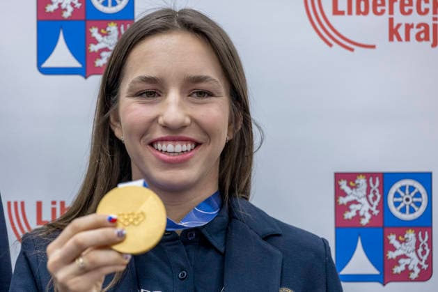 Milano Cortina 2026, Olympic snowboard champion Zuzana Maderova welcomed in Liberec