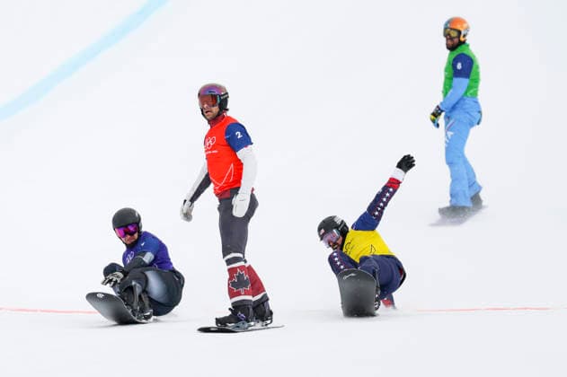 OLYMPICS - Winter Olympic Games, Olympische Spiele, Olympia, OS Milano Cortina 2026 LIVIGNO,ITALY,12.FEB.26 - OLYMPICS, SNOWBOARD - Winter Olympic Games Milano Cortina 2026, Snowboard Cross, men, semifinal. Image shows Alessandro Haemmerle (AUT).  GEPAxpictures xHaraldxSteiner