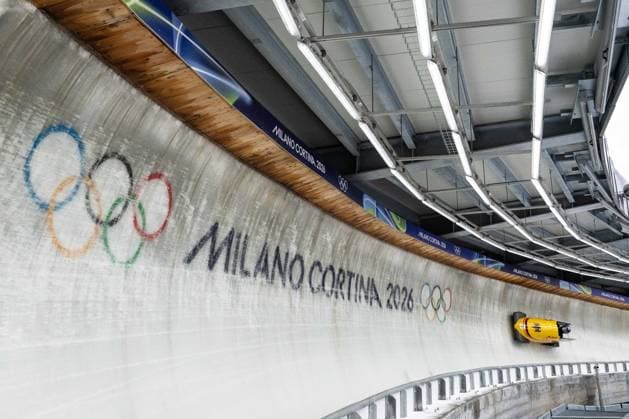 Laura Nolte ( Germany ), Women™s Monobob, Milano Cortina 2026 Olympic Games, Olympische Spiele, Olympia, OS 12-02-2026 *** Laura Nolte Germany , Women™s Monobob, Milano Cortina 2026 Olympic Games 12 02 2026 Copyright: HMBxMedia MarcxNiemeyer
