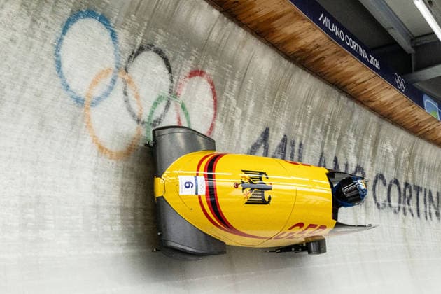 Lisa Buckwitz ( Germany ), Women™s Monobob, Milano Cortina 2026 Olympic Games, Olympische Spiele, Olympia, OS 12-02-2026 *** Lisa Buckwitz Germany , Women™s Monobob, Milano Cortina 2026 Olympic Games 12 02 2026 Copyright: HMBxMedia MarcxNiemeyer