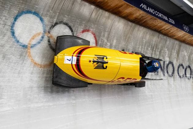 Kim Kalicki ( Germany ), Women™s Monobob, Milano Cortina 2026 Olympic Games, Olympische Spiele, Olympia, OS 12-02-2026 *** Kim Kalicki Germany , Women™s Monobob, Milano Cortina 2026 Olympic Games 12 02 2026 Copyright: HMBxMedia MarcxNiemeyer