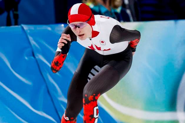Laura Hall of Canada Women s 5000m, Milano Cortina 2026 Winter Olympics: Day 6, Speed skating, Eisschnelllauf - Milano Cortina 2026 Winter Olympics: Day 6, Milano Speed Skating Stadium, February 12, 2026, Milan, Italy.