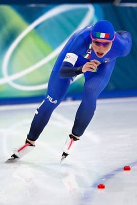 MILAN , 12-02-2026 , Milano Speed skating, Eisschnelllauf Stadium , Olympic Winter games, Winterspiele,Spiele, Summer games 2026 - Speed Skating 5000m ladies, Picture shows Francesca Lollobrigida Olympic Winter Games 2026 - Speed Skating 5000m ladies  x201527265x Copyright: