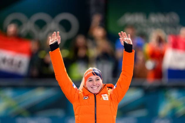 260212 Silver medalist Merel Conijn of Netherlands on the podium after the women s 5000 meter Speed skating, Eisschnelllauf during day 6 of the 2026 Winter Olympics on February 12, 2026 in Milan. Photo: Emma Wallskog BILDBYRAN kod EW EW0631 skridskor speed skating Olympic Games, Olympische Spiele, Olympia, OS olympics winter olympics os ol olympiska spel vinter-os olympiske leker milano cortina 2026 milan cortina 2026 milano cortina 2026 olympic games milano cortina 2026 winter olympic games milano cortina-os milano cortina-ol vinter-ol 6 bbeng dam medal medalj Gold guld *** 260212 Silver medalist Merel Conijn of Netherlands on the podium after the women s 5000 meter speed skating during day 6 of the 2026 Winter Olympics on February 12, 2026 in Milan Photo Emma Wallskog BILDBYRAN code EW EW0631 skates speed skating olympic games olympics winter olympics os ol olympic games winter os olympic games milano cortina 2026 milan cortina 2026 milano cortina 2026 olympic games milano cortina 2026 winter olympic games milano cortina os milano cortina ol winter ol 6 bbeng dam medal medal Gold gold  Copyright: EMMAxWALLSKOG BB260212EW113