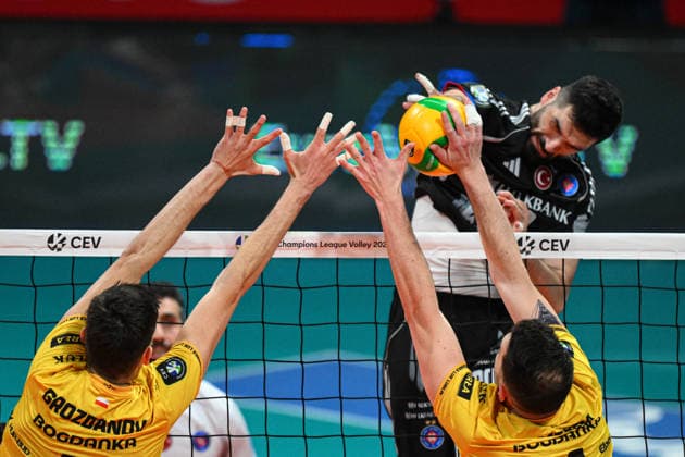 Volleyball, CL, Halkbank Ankara - Bogdanka LUK Lublin
