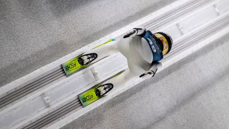 OLYMPICS - Winter Olympic Games, Olympische Spiele, Olympia, OS Milano Cortina 2026 PREDAZZO,ITALY,12.FEB.26 - OLYMPICS, NORDIC SKIING, Ski jumping, Skispringen, Ski, nordisch - Winter Olympic Games Milano Cortina 2026, large hill, women, training. Image shows Nozomi Maruyama (JPN).  GEPAxpictures xOliverxLerch