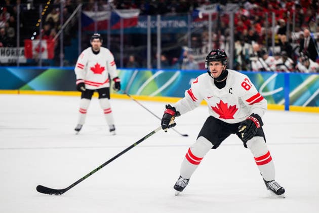 260212 Sidney Crosby of Canada in the men s Ice hockey, Eishockey game between Czech Republic and Canada during day 6 of the 2026 Winter Olympics on February 12, 2026 in Milan. Photo: Carl Sandin BILDBYRAN kod CS CS0874 ishockey ice hockey Olympic Games, Olympische Spiele, Olympia, OS olympics winter olympics os ol olympiska spel vinter-os olympiske leker milano cortina 2026 milan cortina 2026 milano cortina 2026 olympic games milano cortina 2026 winter olympic games milano cortina-os milano cortina-ol vinter-ol 6 bbeng tjeckien czech republic kanada canada *** 260212 Sidney Crosby of Canada in the men s ice hockey game between Czech Republic and Canada during day 6 of the 2026 Winter Olympics on February 12, 2026 in Milan Photo Carl Sandin BILDBYRAN kod CS CS0874 ishockey ice hockey olympic games olympics winter olympics os ol olympiska spel vinter os olympiske leker milano cortina 2026 milan cortina 2026 milano cortina 2026 olympic games milano cortina 2026 winter olympic games milano cortina os milano cortina ol vinter ol 6 bbeng tjeckien czech republic kanada canada  Copyright: CARLxSANDIN BB260212CS160