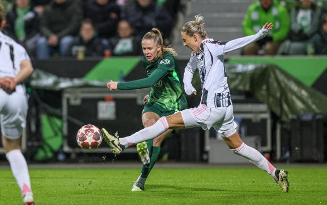 Football, Women, CL, VfL Wolfsburg - Juventus Turin