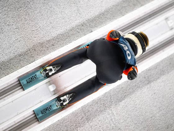 OLYMPICS - Winter Olympic Games, Olympische Spiele, Olympia, OS Milano Cortina 2026 PREDAZZO,ITALY,12.FEB.26 - OLYMPICS, NORDIC SKIING, Ski jumping, Skispringen, Ski, nordisch - Winter Olympic Games Milano Cortina 2026, large hill, women, training. Image shows Heidi Dyhre Traaserud (NOR).  GEPAxpictures xOliverxLerch