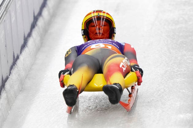 Luge - Milano Cortina 2026 Winter Olympics: Day 6 Germany s Julia Taubitz during the Luge Team Relay at the Cortina Sliding Centre, on day six of the Milano Cortina 2026 Winter Olympics, Italy. Picture date: Thursday February 12, 2026. Cortina Italy  Copyright: xAndrzejxIwanczukx originalFilename:iwanczuk-lugemila260212_np3Em.jpg