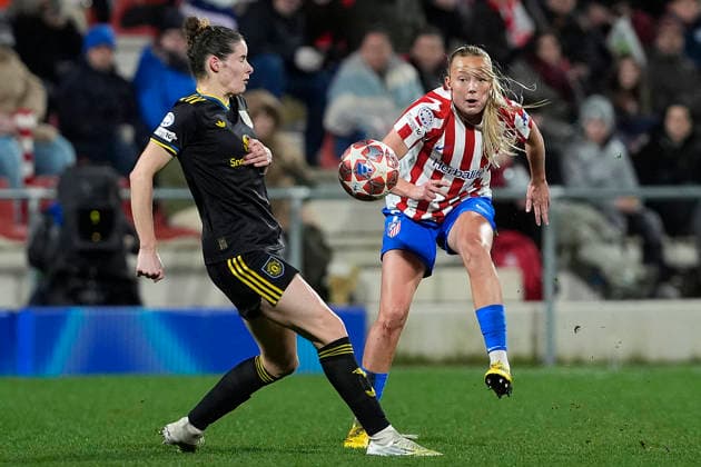 Football, Women, CL, Atletico Madrid - Manchester United