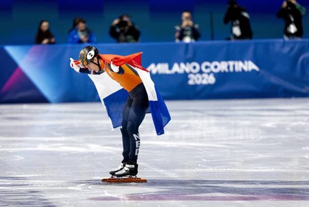 Milano Cortina 2026, short track, men, 1000 metres, Olympic champion Jens van t Wout