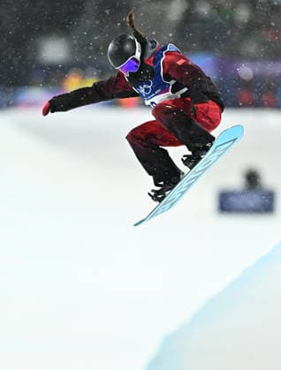 (260212) -- LIVIGNO, Feb. 12, 2026 -- Wu Shaotong of China competes during the women s snowboard halfpipe final at the Milan-Cortina 2026 Olympic Winter games, Winterspiele,Spiele, Summer games in Livigno, Italy, Feb. 12, 2026. ) (MICO2026)ITALY-LIVIGNO-OLYMPIC WINTER GAMES-WOMEN S SNOWBOARD HALFPIPE-FINAL ZhangxHongxiang 