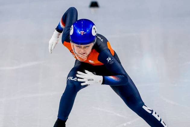Xandra Velzeboer of the Netherlands Women s 500m Quarterfinals, Milano Cortina 2026 Winter Olympics: Day 6, Short Track Speed skating, Eisschnelllauf - Milano Cortina 2026 Winter Olympics: Day 6, Milano Speed Skating Stadium, February 12, 2026, Milan, Italy.