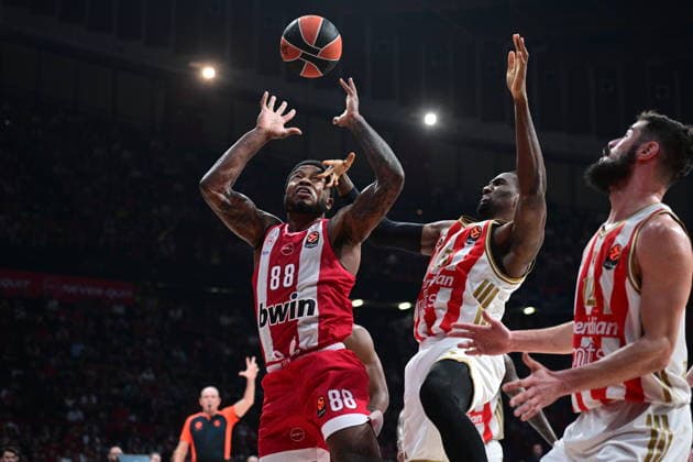 Basketball, EuroLeague, Olympiakos Piraeus - Red Star Belgrade