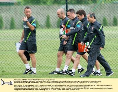 Football, EURO 2012, Training Portugal