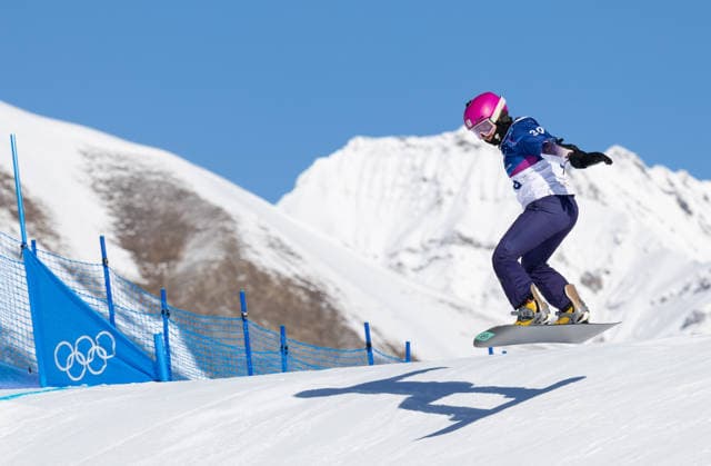 OLYMPICS - Winter Olympic Games, Olympische Spiele, Olympia, OS Milano Cortina 2026 LIVIGNO,ITALY,13.FEB.26 - OLYMPICS, SNOWBOARD - Winter Olympic Games Milano Cortina 2026, Snowboard Cross, women, qualification. Image shows Remi Yoshida (JPN).  GEPAxpictures xHaraldxSteiner