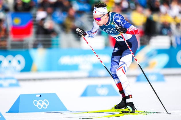 ITALY, TESERO - FEBRUARY 13, 2026: Mathis Desloges of France competes in the men s 10km interval start free race at Tesero Cross-Country Stadium during the 2026 Winter Olympic Games, Olympische Spiele, Olympia, OS 2026 Winter Olympics: Cross-Country Skiing  - ZUMAt113 20260213_zaa_t113_061 Copyright: xPeterxKovalevx